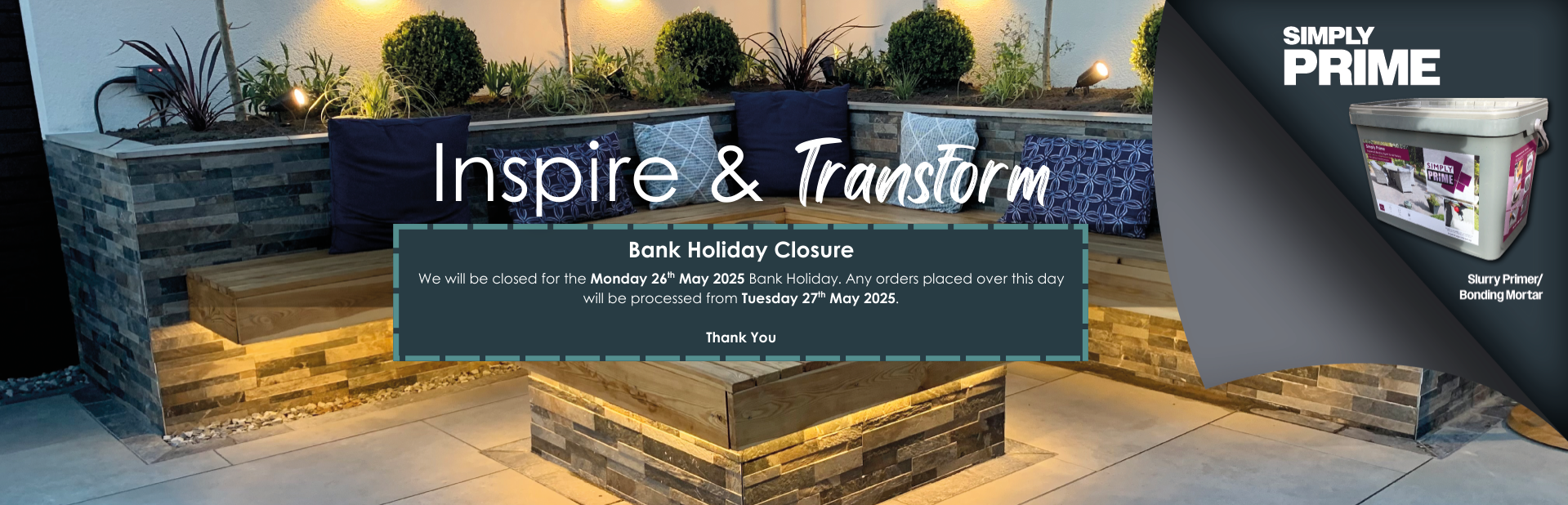 Bank Holiday Opening